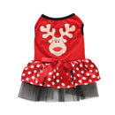 Pet Christmas Clothes Halloween Christmas Pet Funny Clothes, Size: S(SDZ61 Elk Skirt)