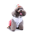 Pet Christmas Clothes Halloween Christmas Pet Funny Clothes, Size: S(SDZ67 Cake)