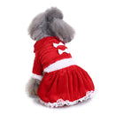 Pet Christmas Clothes Halloween Christmas Pet Funny Clothes, Size: S(SZD44 Christmas Skirt)