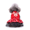 Pet Christmas Clothes Halloween Christmas Pet Funny Clothes, Size: M(SDZ61 Elk Skirt)