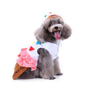 Pet Christmas Clothes Halloween Christmas Pet Funny Clothes, Size: M(SDZ67 Cake)