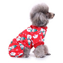 Pet Christmas Clothes Halloween Christmas Pet Funny Clothes, Size: M(SDZ40 Snowman)