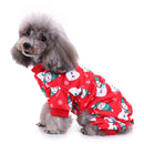 Pet Christmas Clothes Halloween Christmas Pet Funny Clothes, Size: M(SDZ40 Snowman)