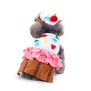 Pet Christmas Clothes Halloween Christmas Pet Funny Clothes, Size: L(SDZ67 Cake)
