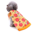 Pet Christmas Clothes Halloween Christmas Pet Funny Clothes, Size: L(SDZ69 Pizza)