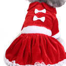 Pet Christmas Clothes Halloween Christmas Pet Funny Clothes, Size: XL(SZD44 Christmas Skirt)