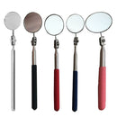 3 PCS Car Repair Detection Mirror Universal Folding Telescopic Mirror Welding Chassis Inspection Mirror, Model: Silver 30mm