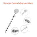 3 PCS Car Repair Detection Mirror Universal Folding Telescopic Mirror Welding Chassis Inspection Mirror, Model: Silver 30mm