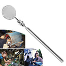 3 PCS Car Repair Detection Mirror Universal Folding Telescopic Mirror Welding Chassis Inspection Mirror, Model: Silver 30mm