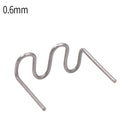 2 Bags Auto Bumper Plastic Repair Welding Machine Hot Melt Plastic Welding Tool Welding Wire Patch, Style: Patch 7 0.6mm