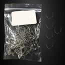 2 Bags Auto Bumper Plastic Repair Welding Machine Hot Melt Plastic Welding Tool Welding Wire Patch, Style: Patch 8 0.8mm