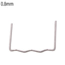 2 Bags Auto Bumper Plastic Repair Welding Machine Hot Melt Plastic Welding Tool Welding Wire Patch, Style: Patch 10 0.8mm
