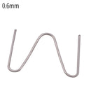 2 Bags Auto Bumper Plastic Repair Welding Machine Hot Melt Plastic Welding Tool Welding Wire Patch, Style: Patch 11 0.6mm