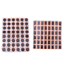 10 PCS Car Vacuum Tire Film Bicycle Motorcycle Tire Repair Film, Style: Round