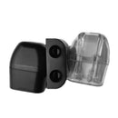 3 Pairs Hidden Animal Drive Car ABS Animal Alarm(Black)