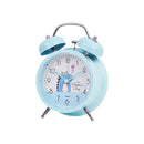Student Cute Style Bell Alarm Clock Bedside Mute Clock With Light Specificationï¼š Y33 3 Inch (Blue)