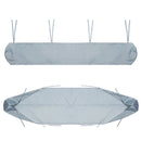 Outdoor Patio Canopy Awning Waterproof Cover Retractable Dustproof Protective Cover, Size: 2.5m(Grey)