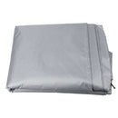 Waterproof Dust-Proof And UV-Proof Inflatable Rubber Boat Protective Cover Kayak Cover, Size: 380x94x46cm(Grey)