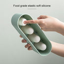 Summer Homemade Ice Cream Popsicle Mold Refrigerator Quick Freezer Popsicle Making Box(Light Pink)
