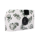 Retro Peony Cute Disposable Film Mini Point-And-Shoot Camera with 18 Sheets Films