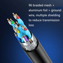 Jasoz HDMI High-Definition Projector Computer Video Cable Oxygen-Free Copper Core, Cable Length: 8m