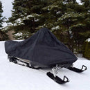 Outdoor Snowmobile Waterproof And Dustproof Cover UV Protection Winter Motorcycle Cover, Size: 368x130x121cm(Silver)