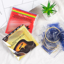 3 Sets Folk Guitar Brass Strings Acoustic Guitar Set Strings 1-6(Red Packing 012)