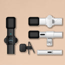 Lavalier Wireless Microphone Mobile Phone Live Video Shooting Small Microphone, Specification: Type C Interface(White)