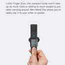 Lavalier Wireless Microphone Mobile Phone Live Video Shooting Small Microphone, Specification: Type C Interface(White)