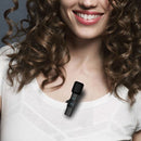 Lavalier Wireless Microphone Mobile Phone Live Video Shooting Small Microphone, Specification: Type C Interface(White)
