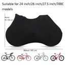 WEST BIKING Bicycle Dust Cover Bicycle Dust-Proof Protective Cover, Colour: Black