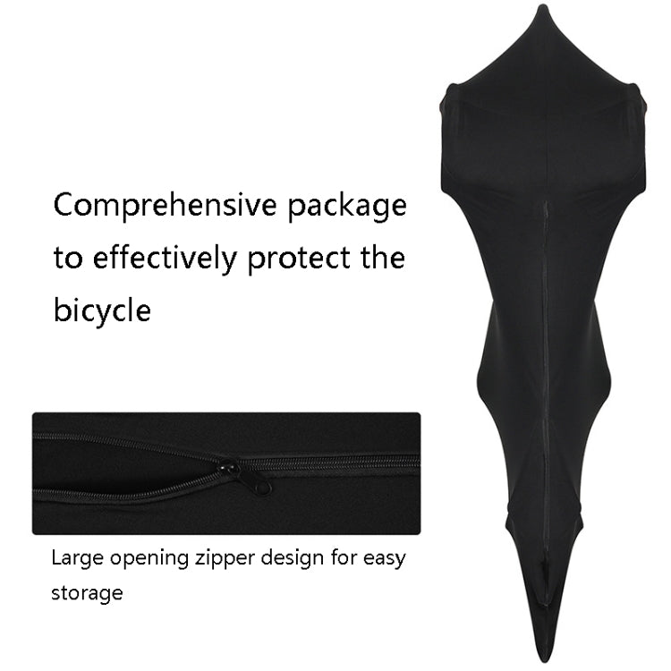 WEST BIKING Bicycle Dust Cover Bicycle Dust-Proof Protective Cover, Colour: Black