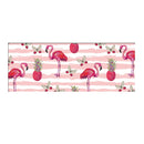 900x400x3mm Office Learning Rubber Mouse Pad Table Mat(1 Flamingo)