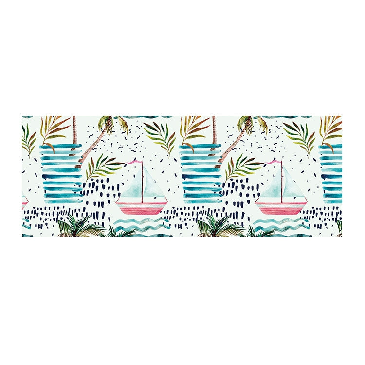 900x400x3mm Office Learning Rubber Mouse Pad Table Mat(14 Tropical Rainforest)