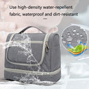 YOBAN Y-1551L Travel Cosmetic Bag Large-Capacity Outdoor Storage Bag Hook Portable Anti-Mold Dry And Wet Separation Wash Bag(Purple)