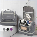 YOBAN Y-1551L Travel Cosmetic Bag Large-Capacity Outdoor Storage Bag Hook Portable Anti-Mold Dry And Wet Separation Wash Bag(Purple)