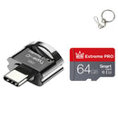 C10 TYPE-C Interface Mobile Phone Memory Card, Capacity: 64GB(Black)