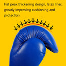 1 Pair Children Boxing Gloves Fitness Fighting Boxing Gloves, Size: Children Small Flame(Black)