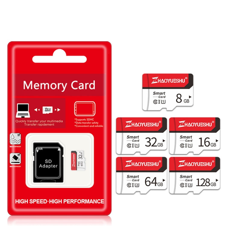 ZHAOYUESHU RW064G520 C10 High-Speed Memory Card Micro SD Mobile Phone Memory Card, Capacity: 8GB