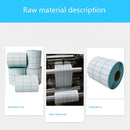 Three-Proof Thermal Paper Three-Row Bar Code Non-Adhesive Printing Paper, Size: 30 x 15mm (10000 Pieces)