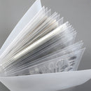 5R7 Inch PP Frosted Sticker Seal Storage Book Hand Account Sticker Organize Photo Album