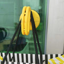 2 PCS Mini Car Dent Repair Puller Suction Cup Bodywork Panel Sucker Remover Tool(Yellow)