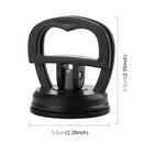 2 PCS Mini Car Dent Repair Puller Suction Cup Bodywork Panel Sucker Remover Tool(Black)