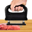 48 Pneumatizer With Handle Tender Meat Knuckle Utensils Kitchen Tool Barbecue Meat(Circle)