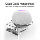 JP02Y Wall-Mounted / Desktop Acrylic Bracket For Apple HomePod Mini(White)