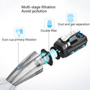 R-6055 Vacuum Cleaner 4 in 1 Inflatable Pump Home Car Two-Purpose High Power Vacuum Cleaner, Sort by color: Digital Display Wired