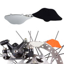 TJP-001 Portable Brake Disc Adjustment Pad Maintenance And Repair Adjustment Gasket(Black)