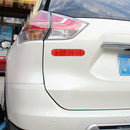 2 PCS High-brightness Laser Reflective Strip Warning Tape Decal Car Reflective Stickers Safety Mark(Red)