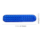 2 PCS High-brightness Laser Reflective Strip Warning Tape Decal Car Reflective Stickers Safety Mark(Blue)