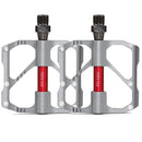 1 Pair PROMEND Mountain Bike Road Bike Bicycle Aluminum Pedals(PD-M86 Titanium)